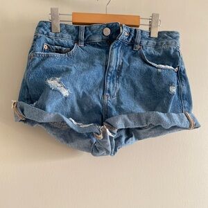 Blue Jean Shorts - Garage Mom